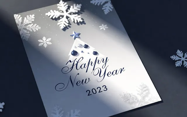 New Year Greeting Cards