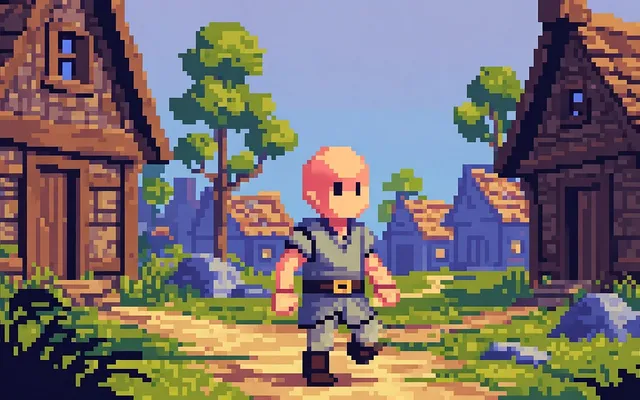 Pixel art